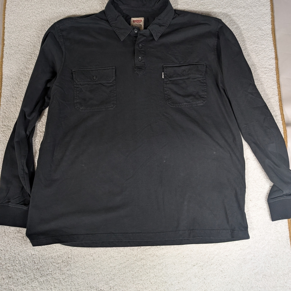 Levi's Men's Black Long Sleeve Shirt Size 3X